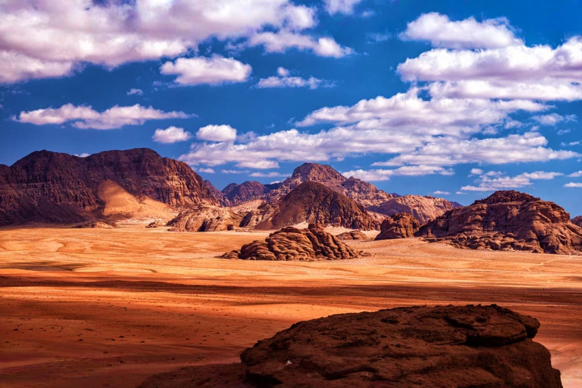 Jordan Budget Escape Wadi Rum Mountains