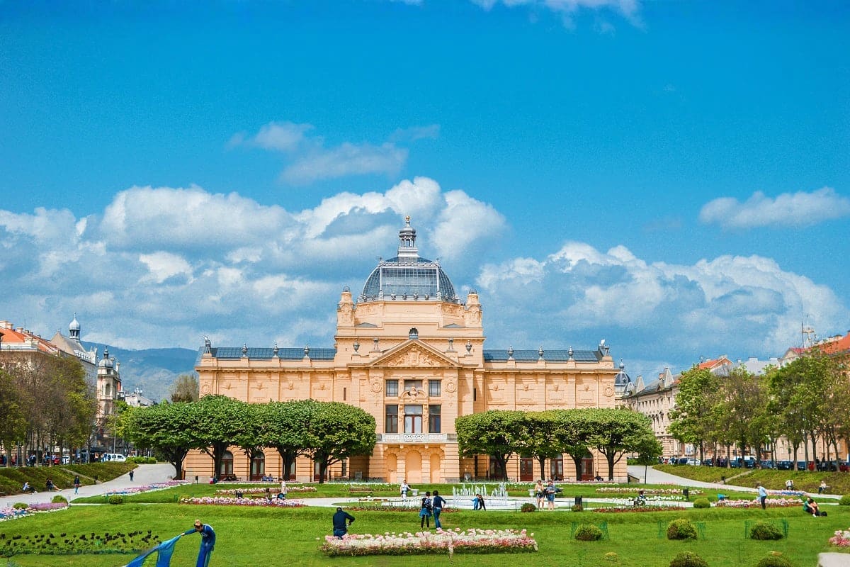 Marvelous Zagreb The Art Pavilion in Zagreb