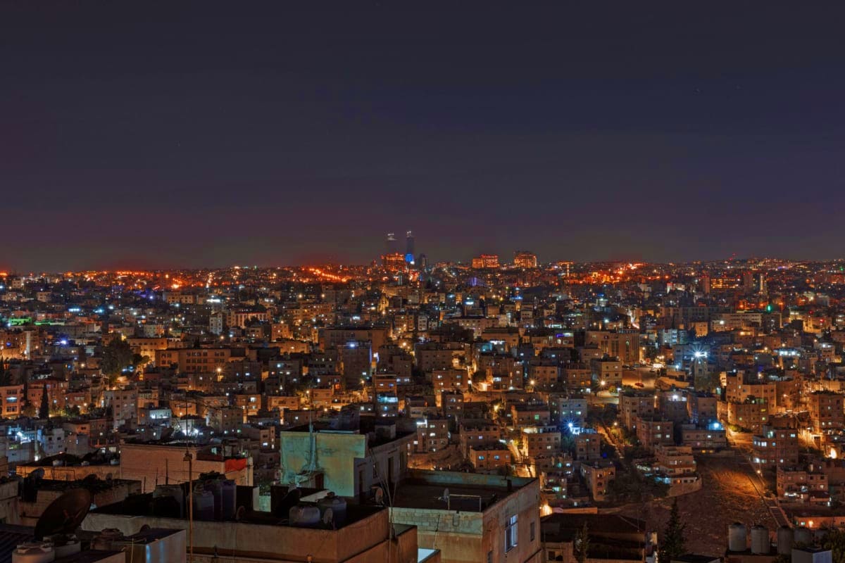 Jordan Signature Luxury Escape Amman Night Skyline