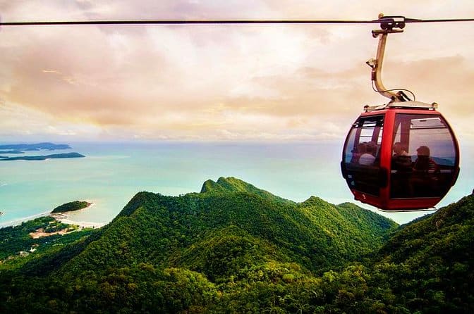 Departure from Langkawi