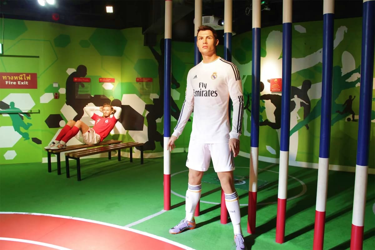 Sea Life Aquarium With Madame Tussauds Bangkok Madame tussauds Ronaldo