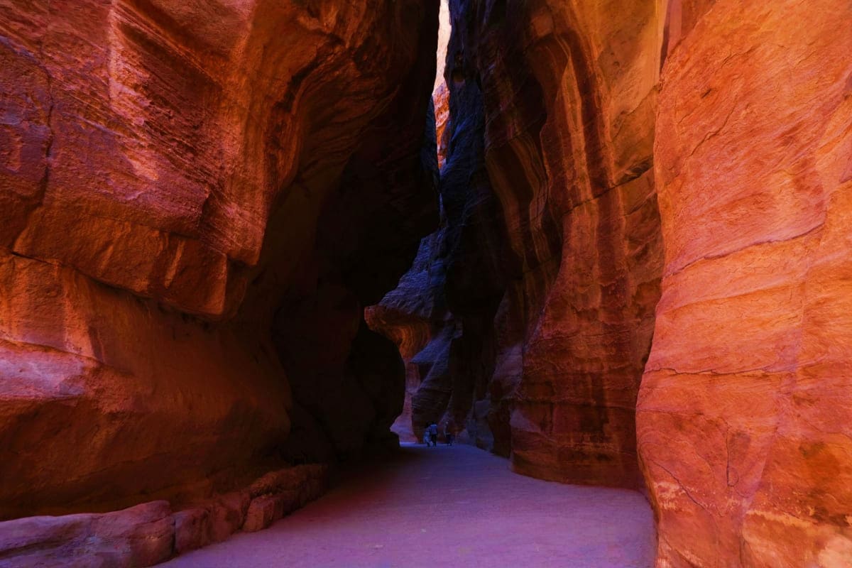 Petra Siq Canyon Walk