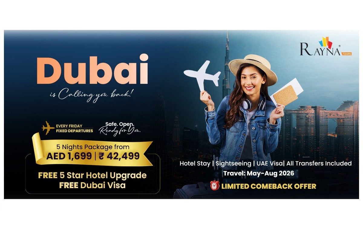 Dubai Group Departures with Indian Meals Dubai-package