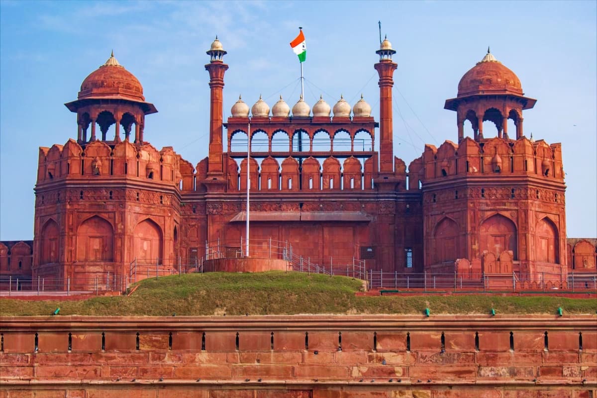 Rajasthan Heritage and Wildlife Tour Red Fort Delhi