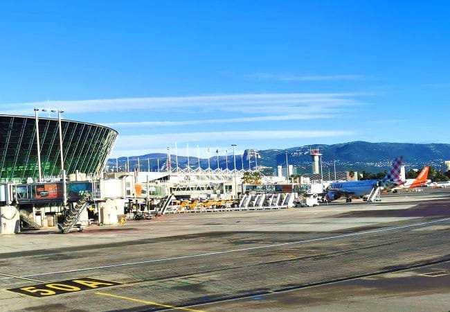 Departure from Nice