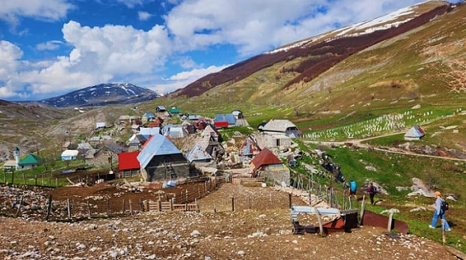 Bijambare caves or Lukomir village