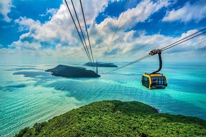 4 Island speed boat tour with Cable Car