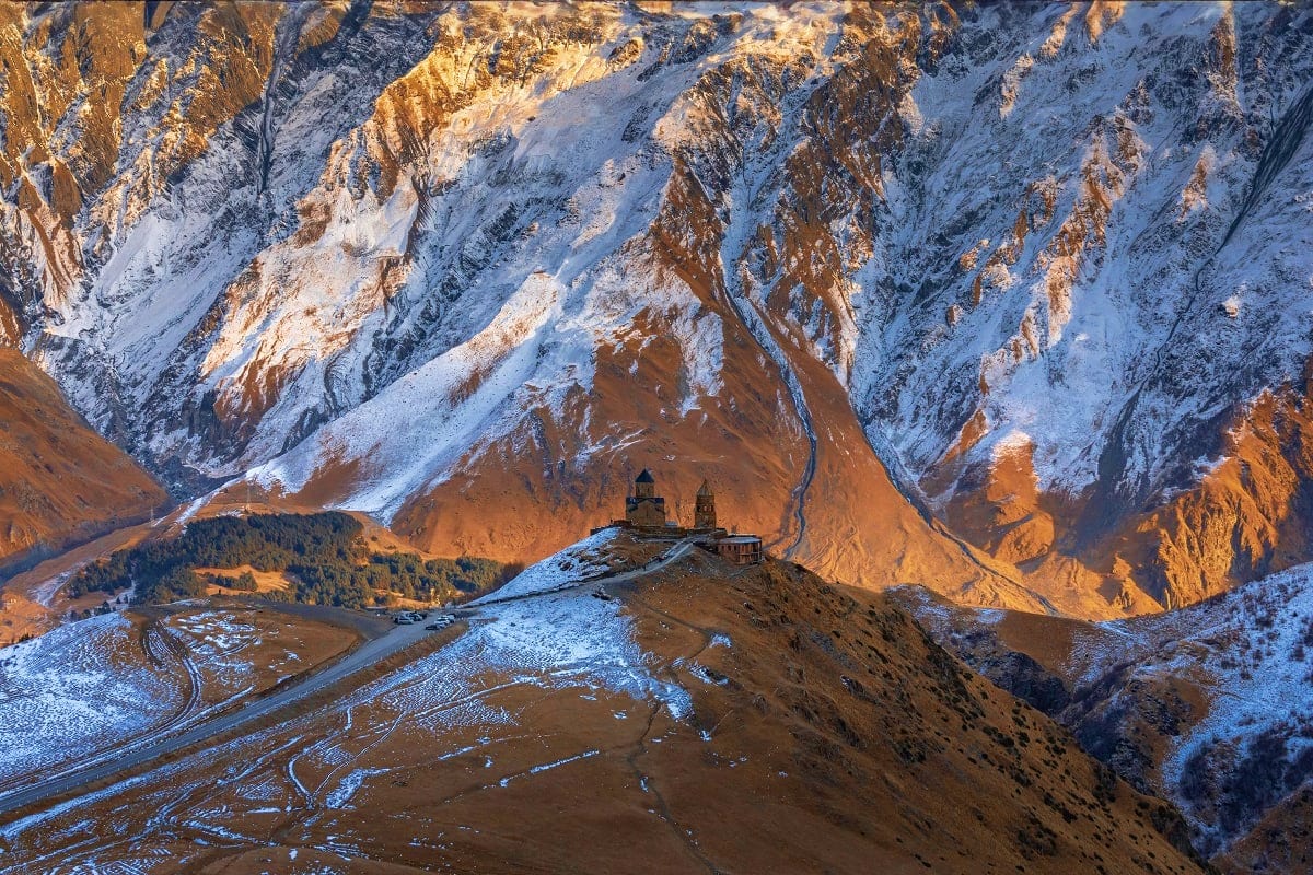 Ananuri Gudauri Kazbegi Day Tour Gergeti_Trinity_Church