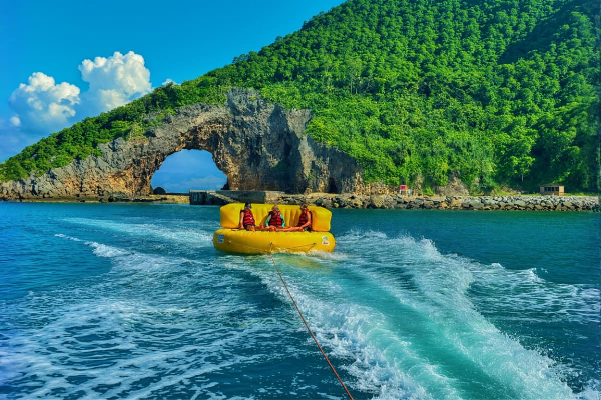 UFO Inflatable Water Adventure Activity in Boracay