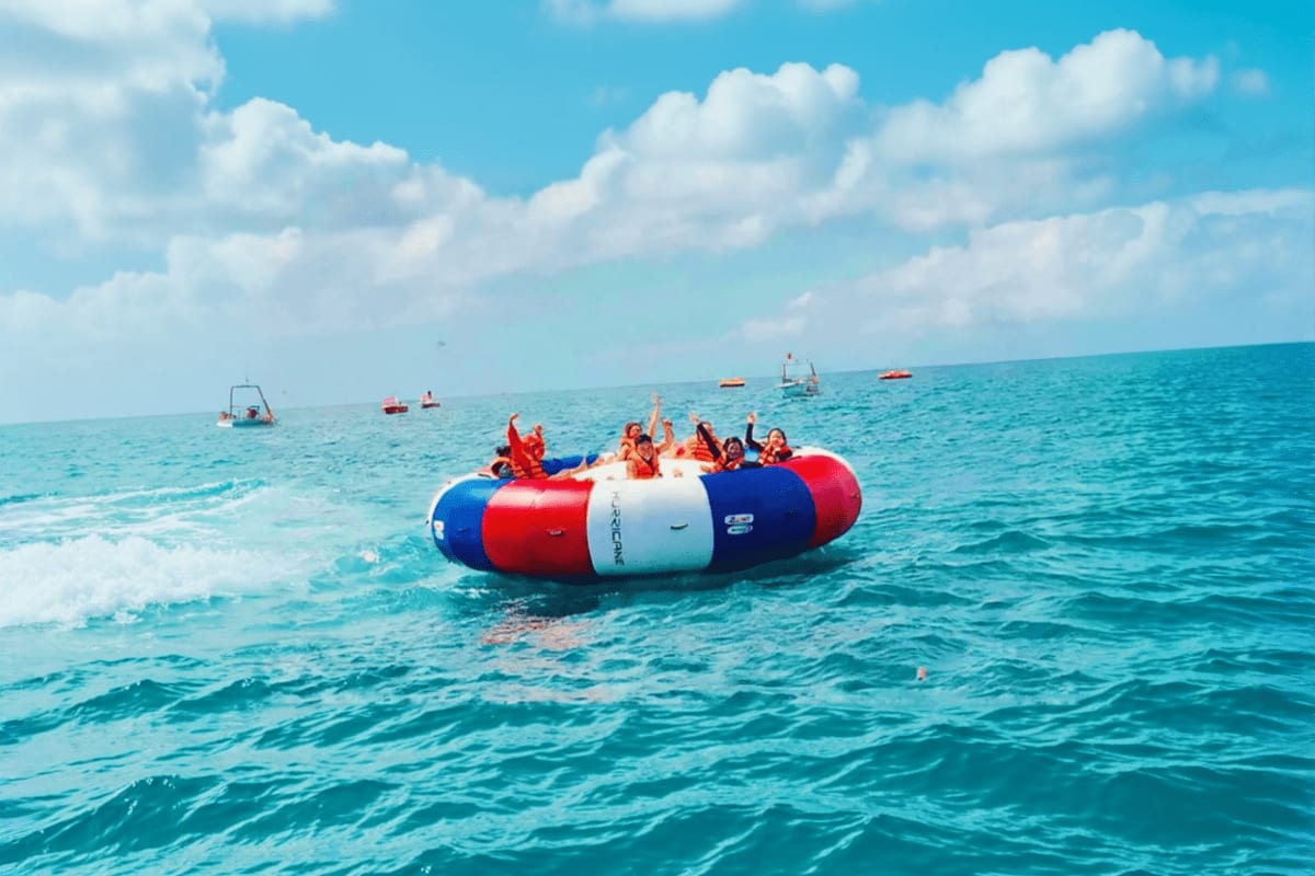 UFO Inflatable Water Adventure Activity in Boracay