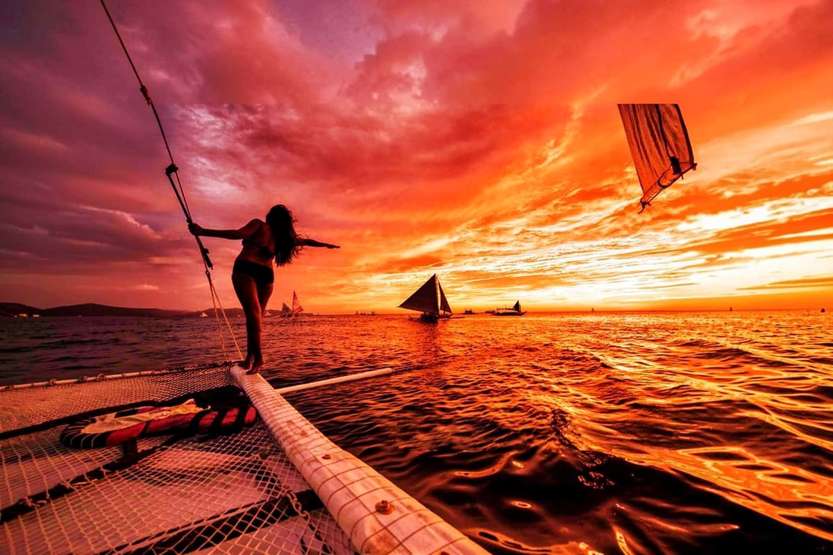 Boracay Sunset Paraw Sailing