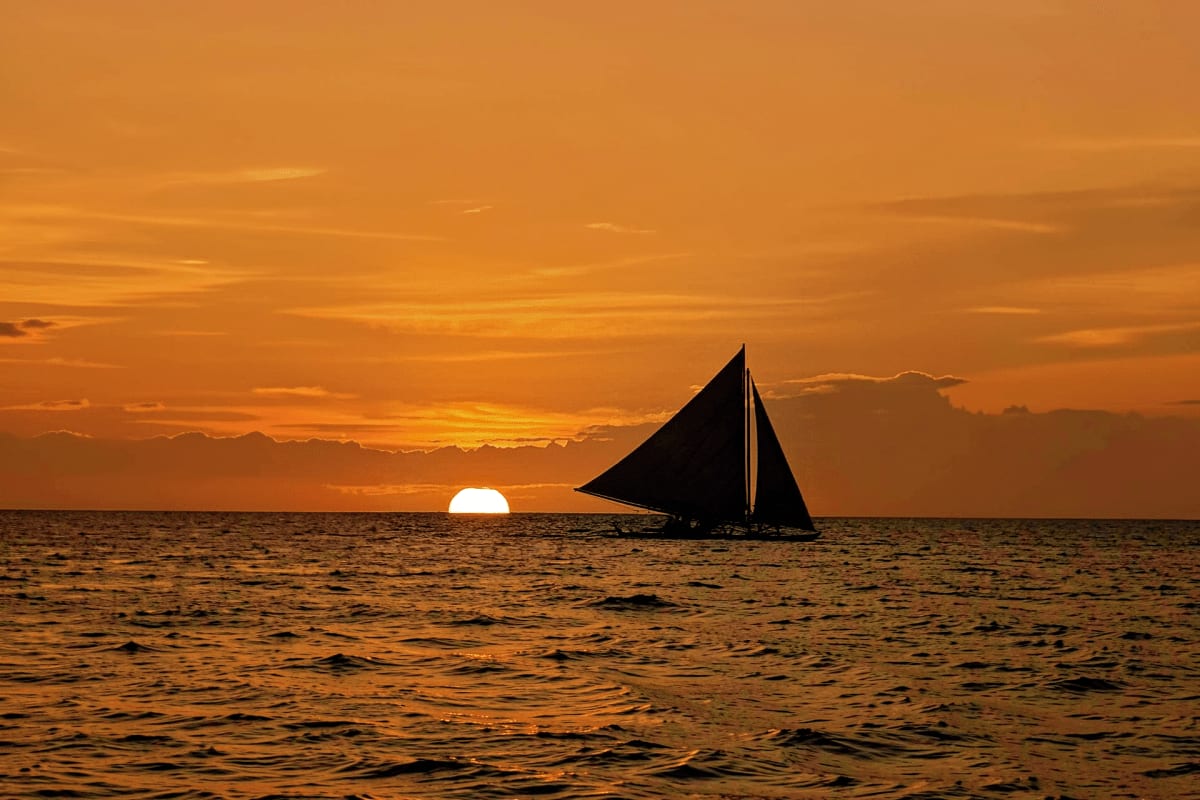 Boracay Sunset Paraw Sailing