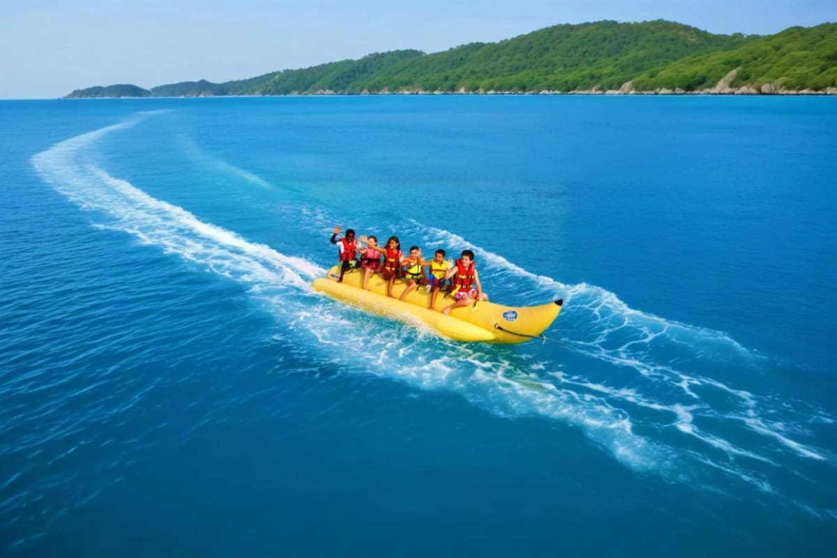 Banana Boat at Cenang Beach
