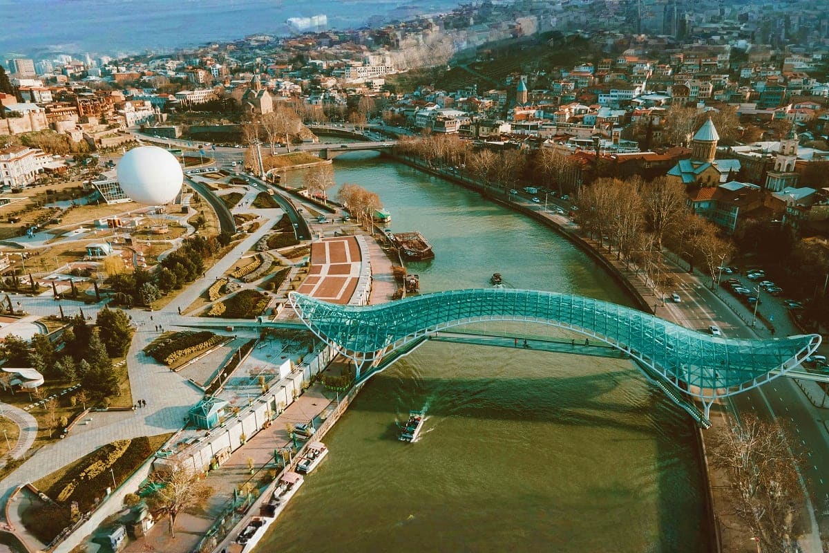 Bridge of Peace tbilisi