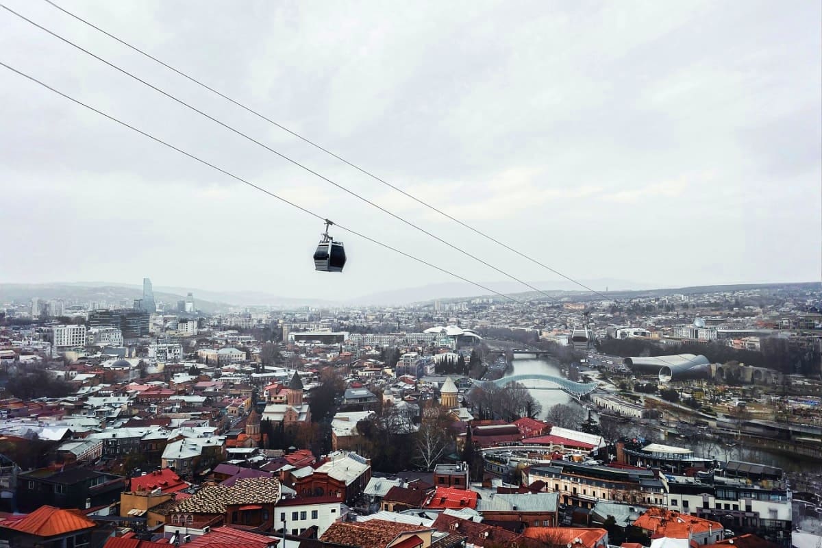 Tbilisi cable car