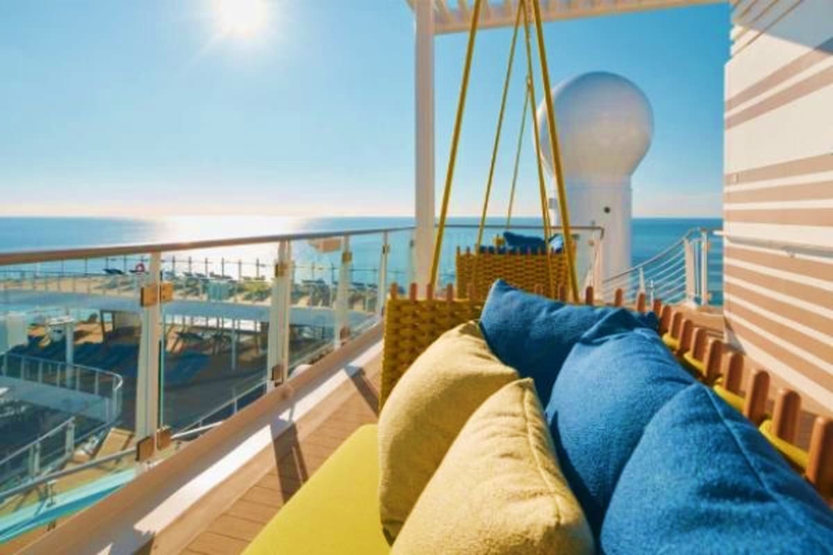 Costa Diadema Norwegian Fjords Discovery Cruise Roof
