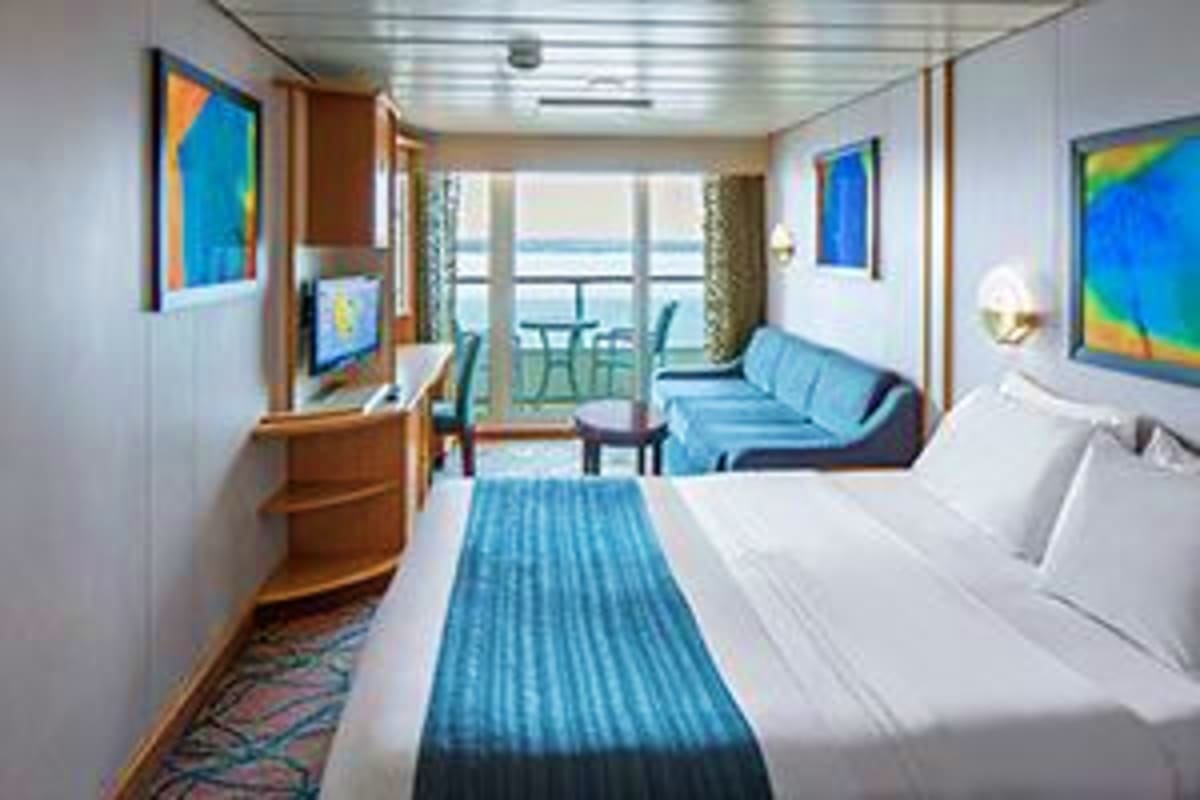 Spacious Ocean View Stateroom with Balcony