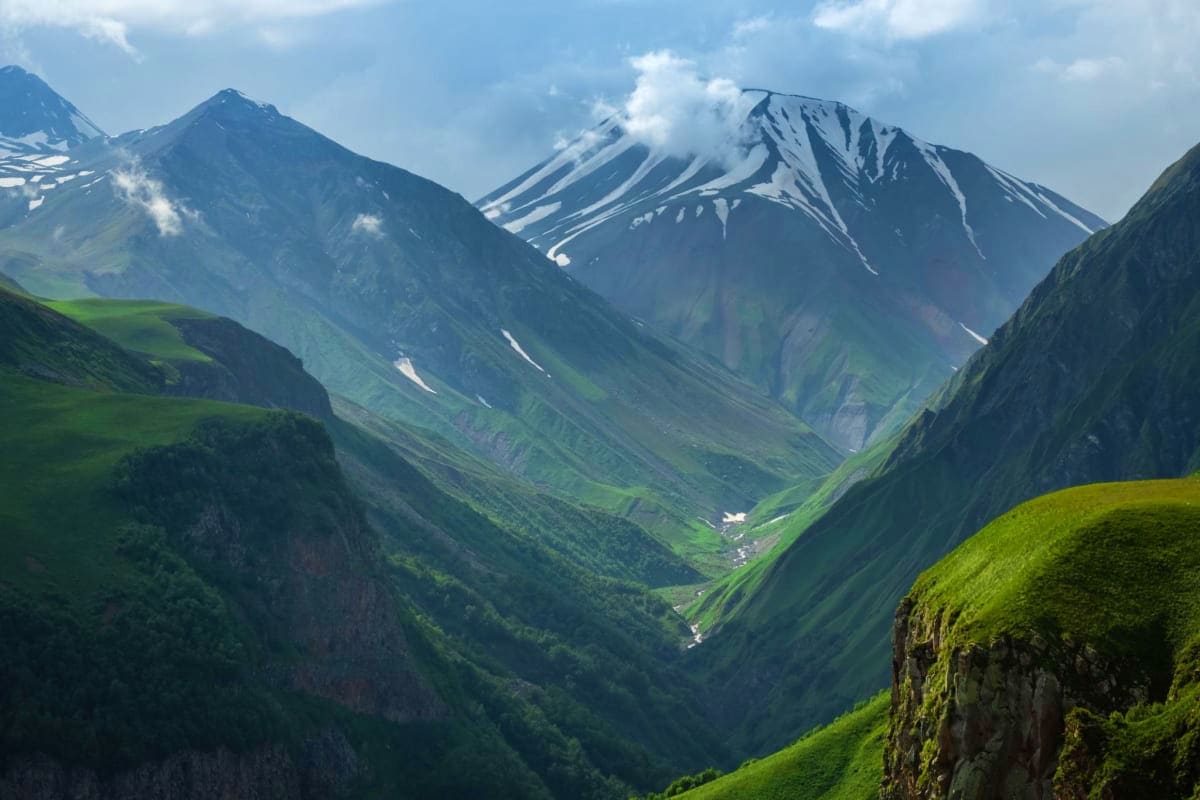 Gudauri Mountains
