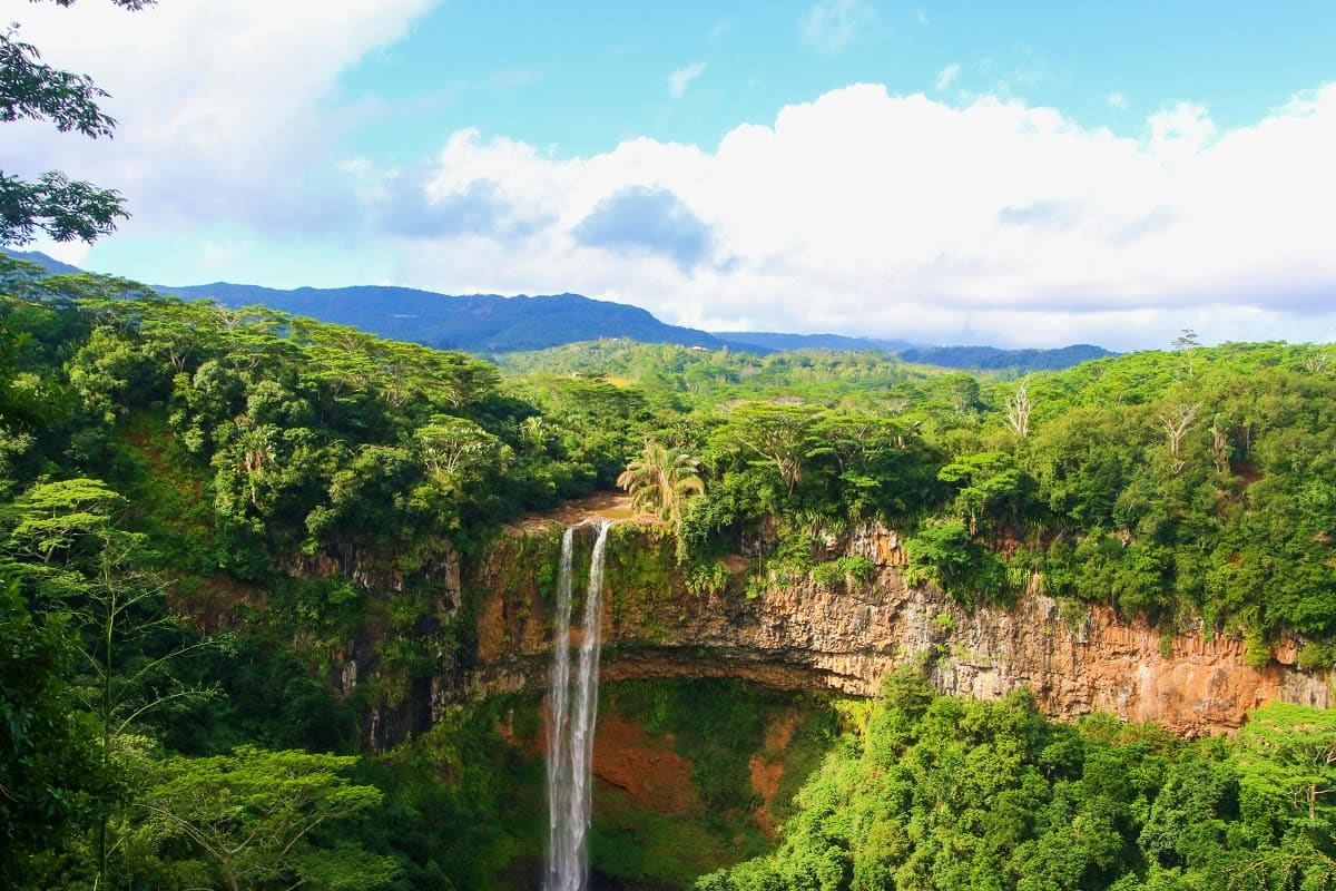 Chamarel Waterfall