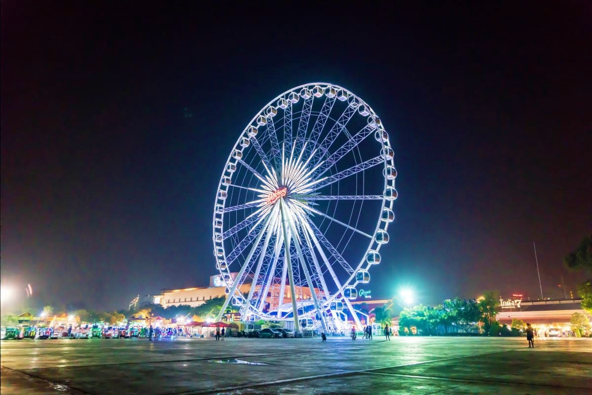 Asiatique Sky Ferris Wheel in Bangkok Asiatique Sky Ferris Wheel in Bangkok