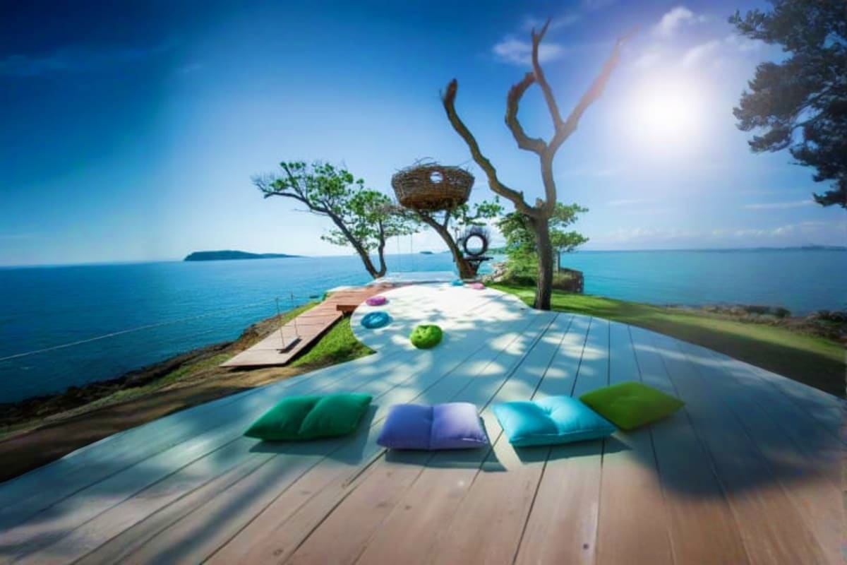 Rock beach