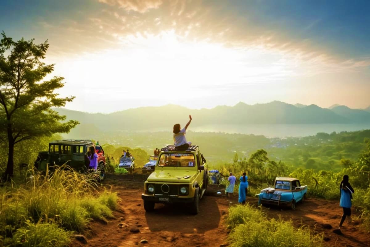 Mount Batur Jeep Sunrise Day Tour With Photographer Mount Batur Jeep Sunrise Day Tour With Photographer