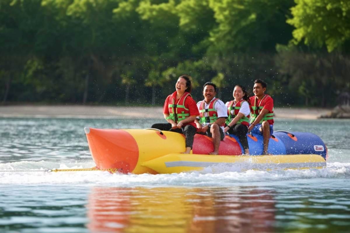 Banana Boat at Cenang Beach