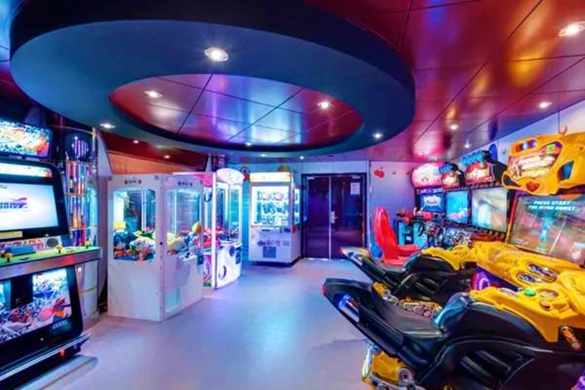 MSC Grandiosa Cannes Roundtrip Cruise Arcade