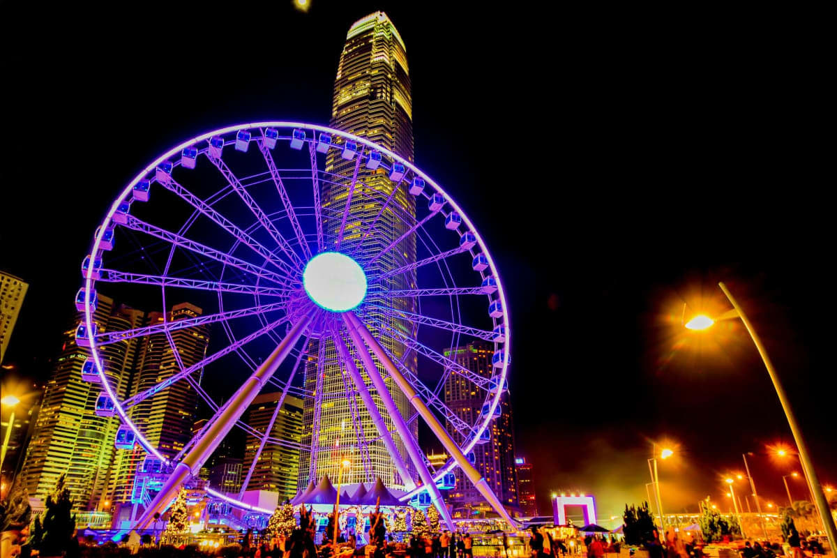 Asiatique Sky Ferris Wheel in Bangkok