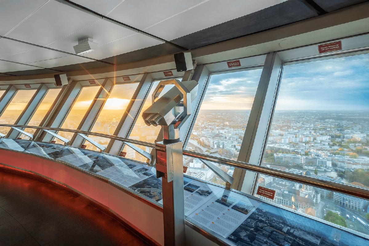 Inside TV Tower Berlin