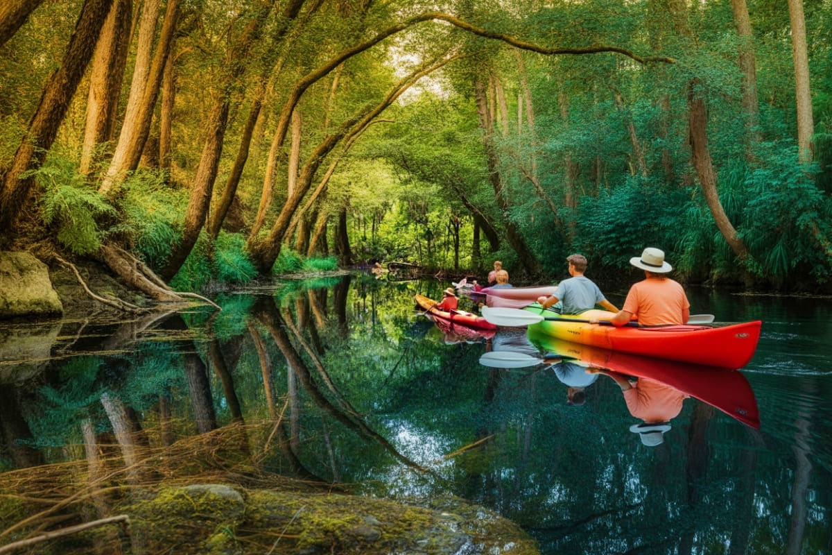 Kayak Experience Srilanna National Park