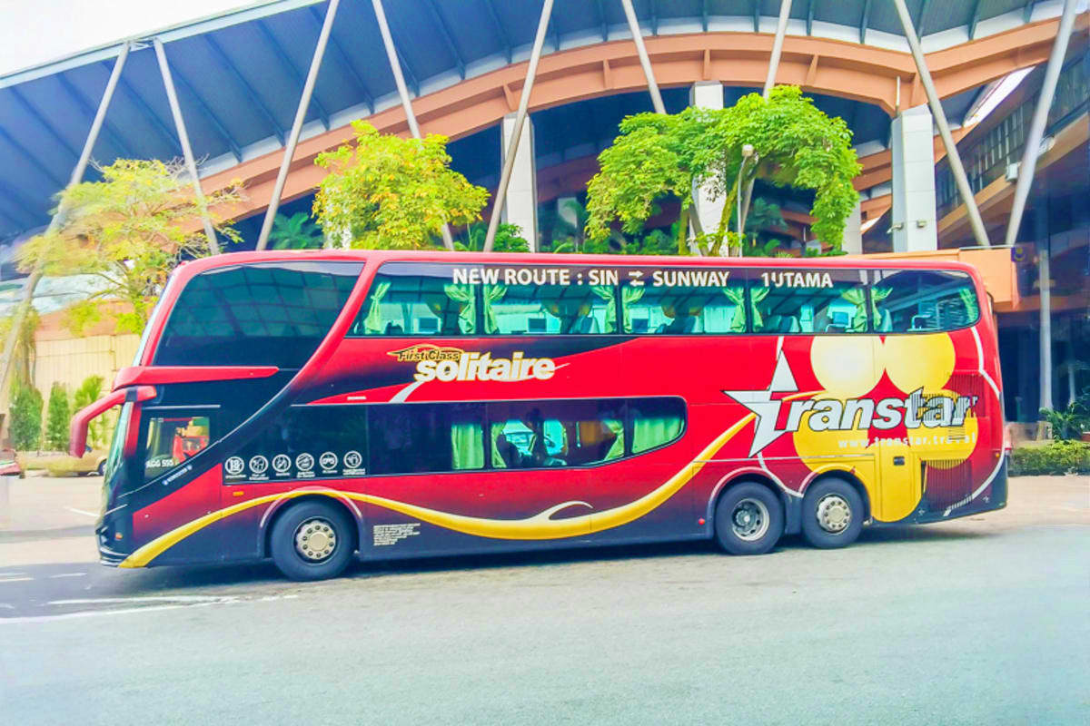 Kuala Lumpur to Singapore Bus Tickets (Sunday to Monday)