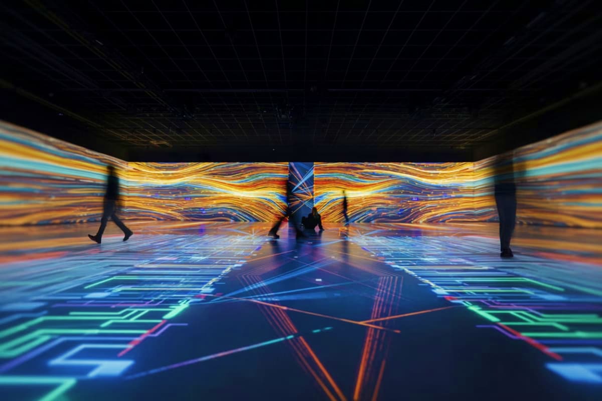 X Space Immersive with Digital Art experience