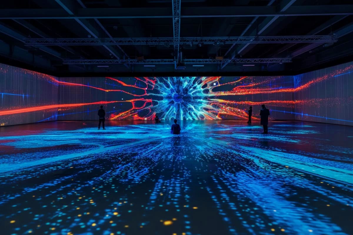 X Space Immersive with Digital Art experience