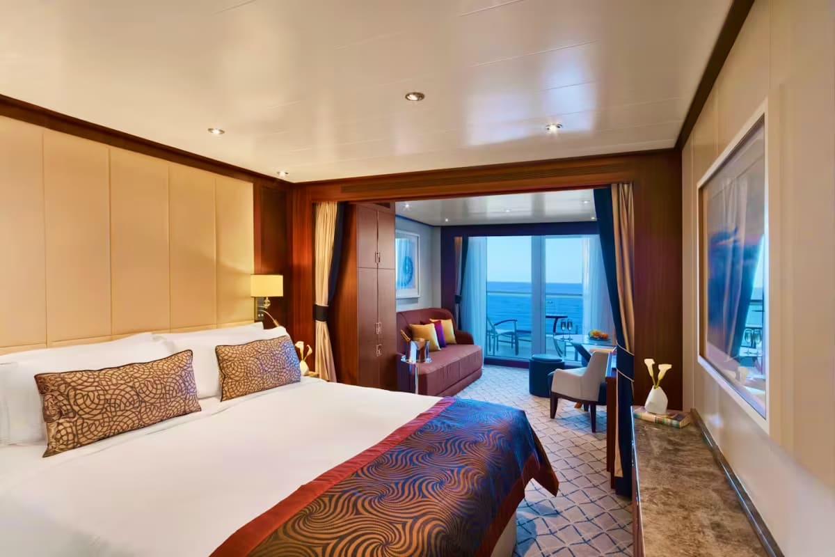 Seabourn Encore Glacier Passage Voyage cabin