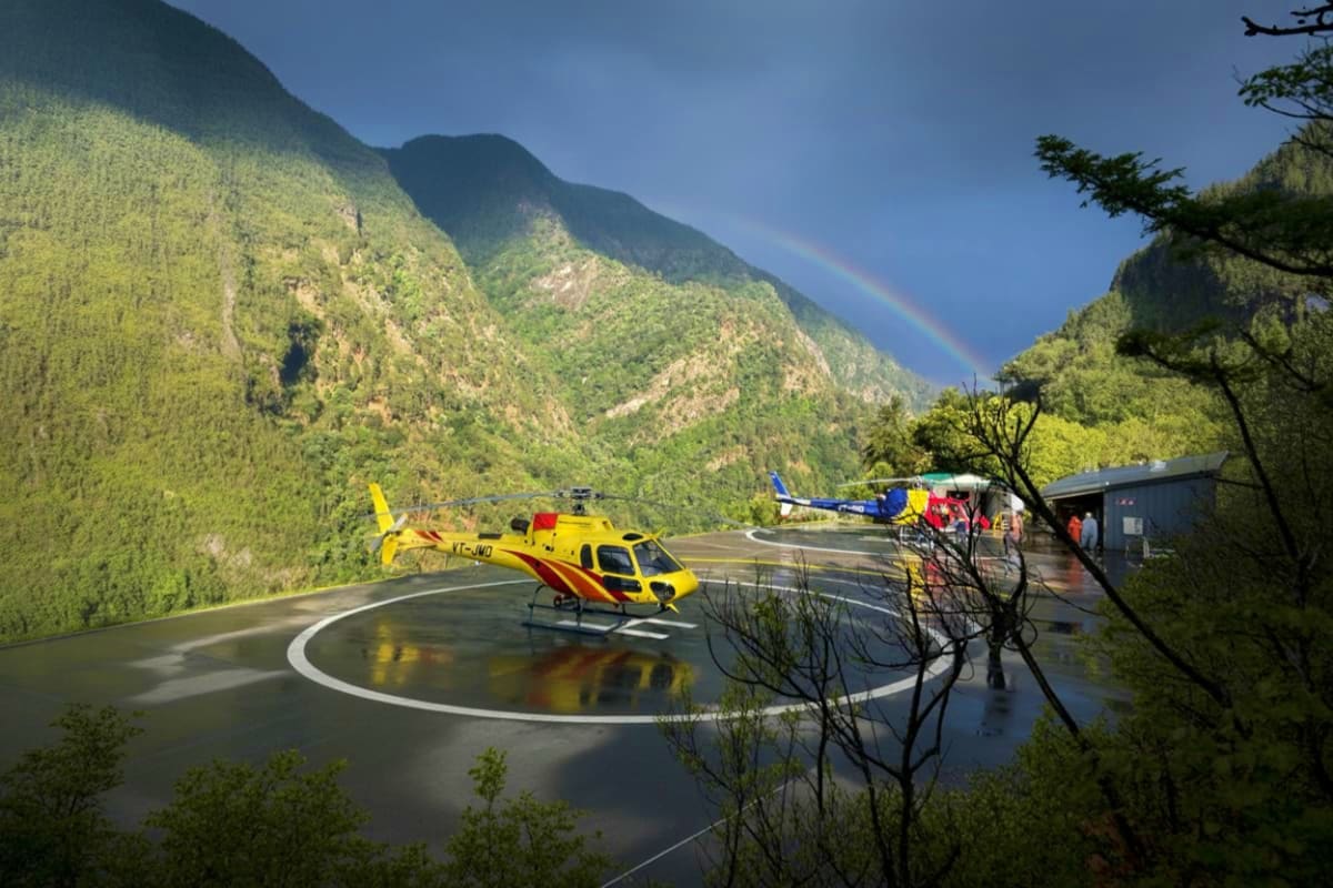 Do dham Helicopter ride