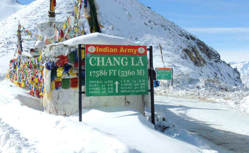 Departure from Leh