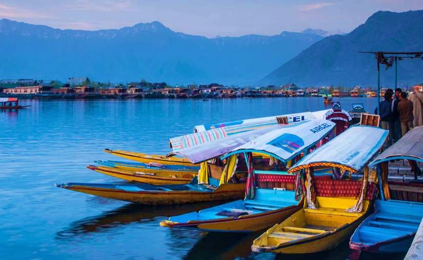 Arrival in Srinagar & Shikara Ride and Visit to Mughal Gardens