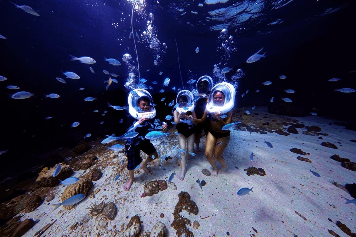 Boracay Helmet Dive Experience