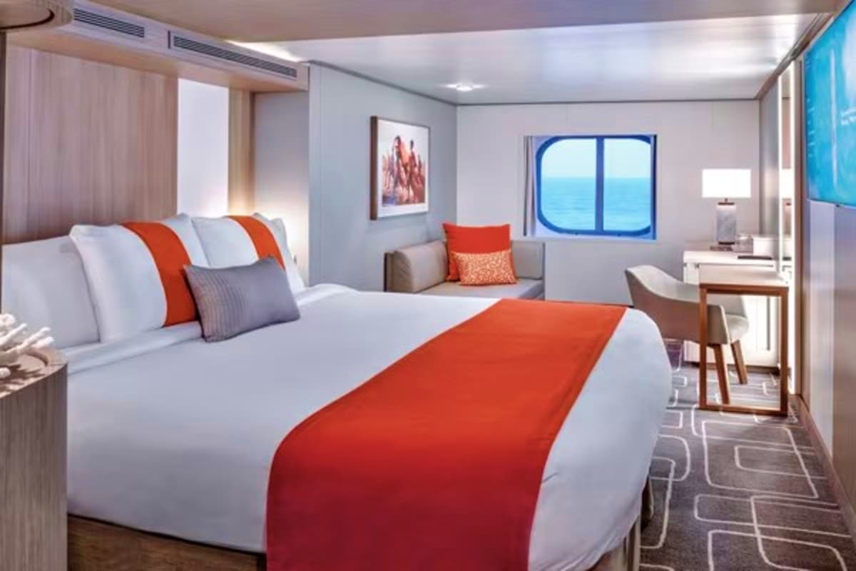 Celebrity Ascent Eastern Mediterranean Cruise Oceanview Stateroom