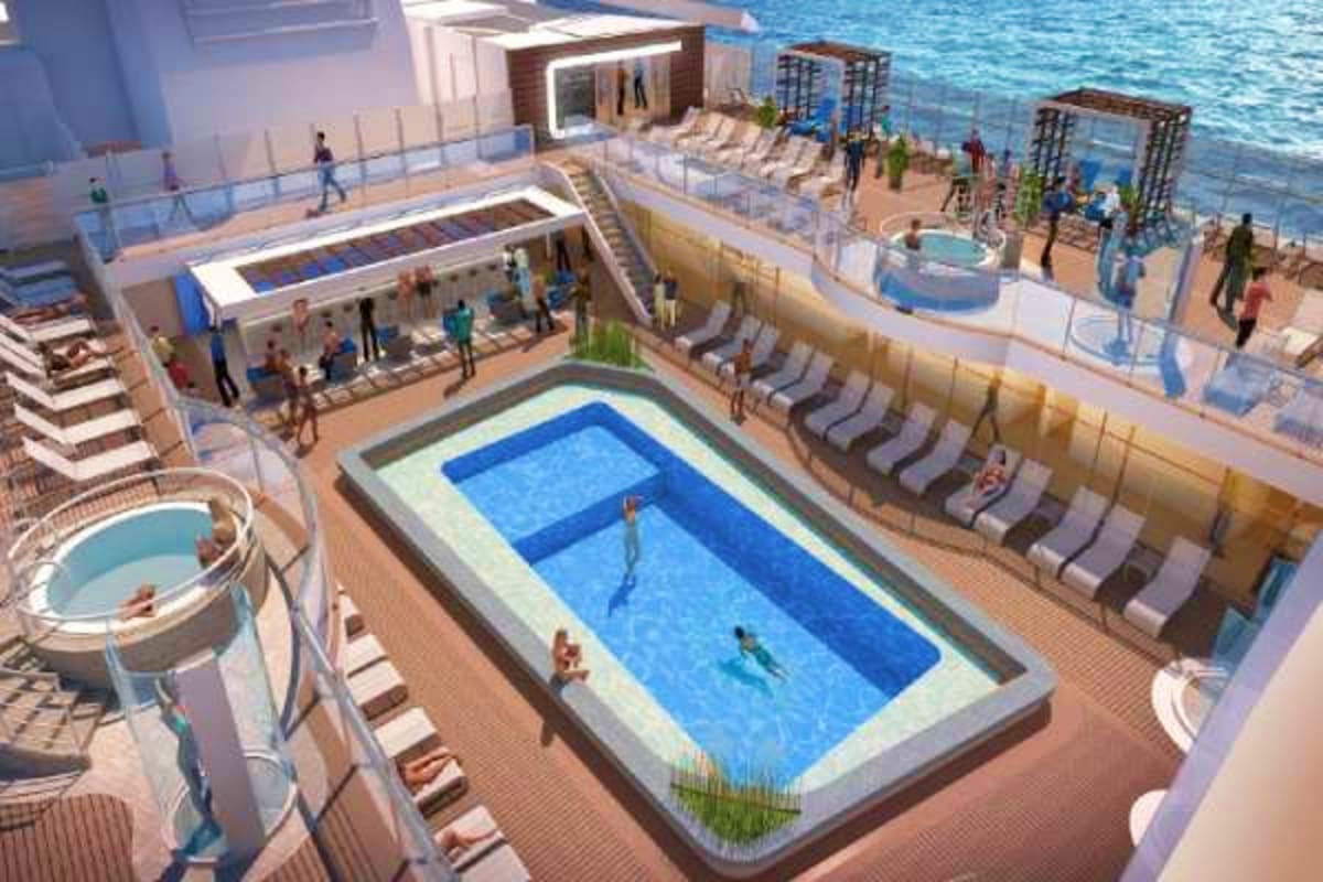 Sky Princess Fjords Voyage Retreat_Pool
