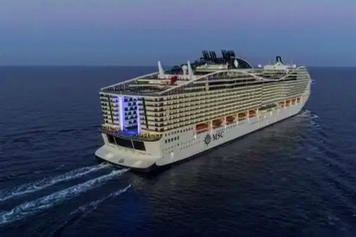 Arabian Gulf Voyage MSC World Europa Ship
