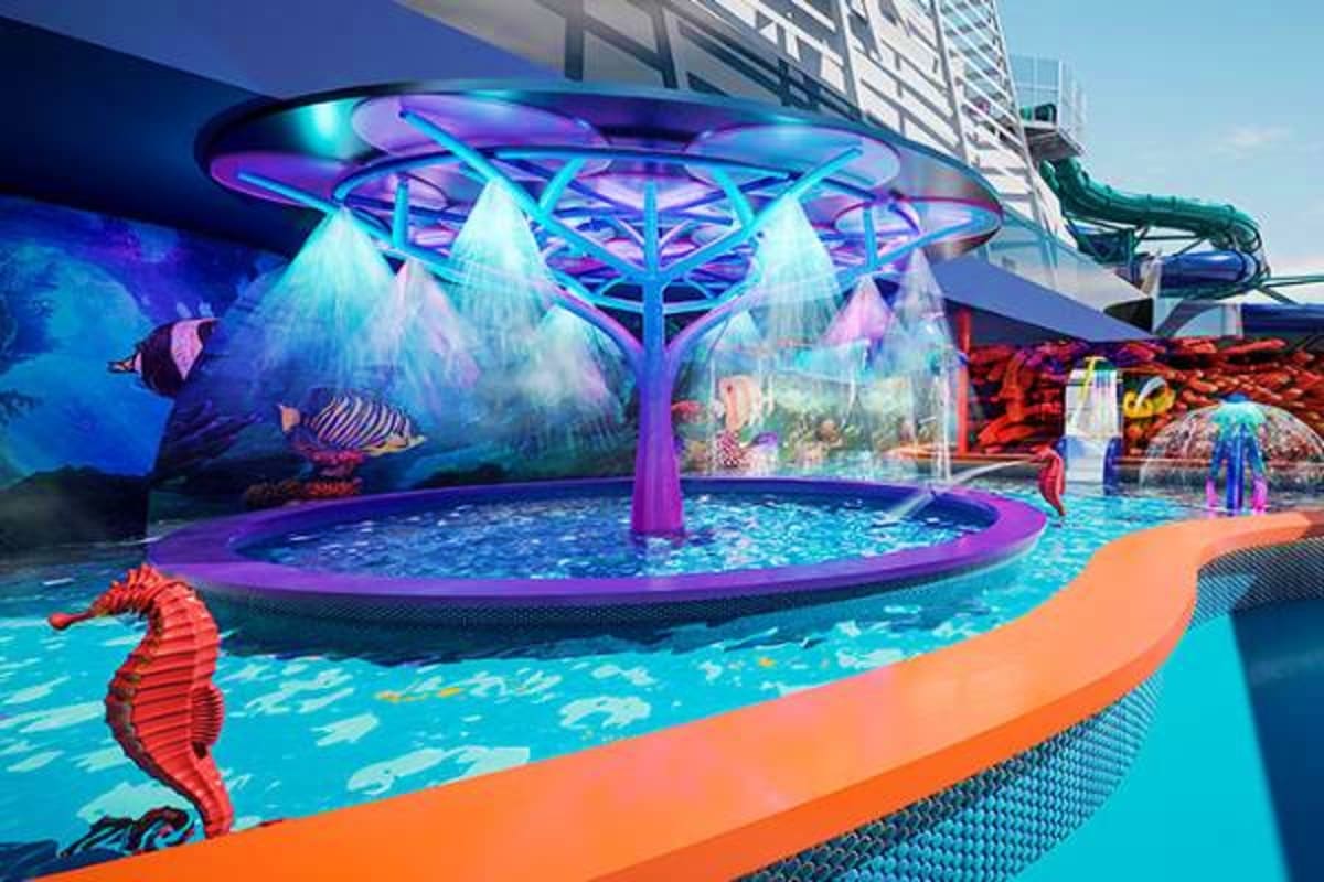 Arabian Gulf Voyage MSC World Europa Aurora_Borealis_Aquapark