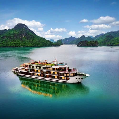 Overnight Cruise in Ha Long Bay with sharing transfer Overnight Cruise in Ha Long Bay with sharing transfer