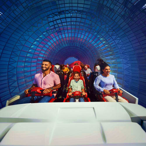 Ferrari Theme Park Abu Dhabi world
