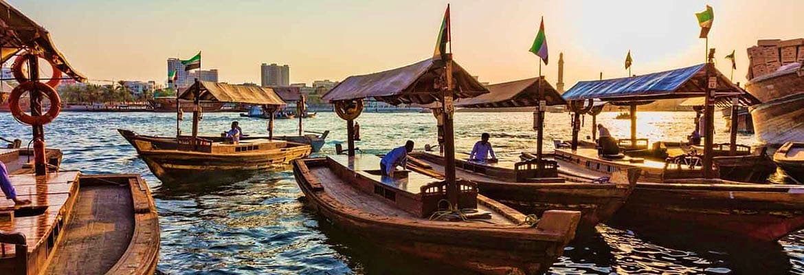 Full Day Explore Dubai City Tour abra-ride-in-creek
