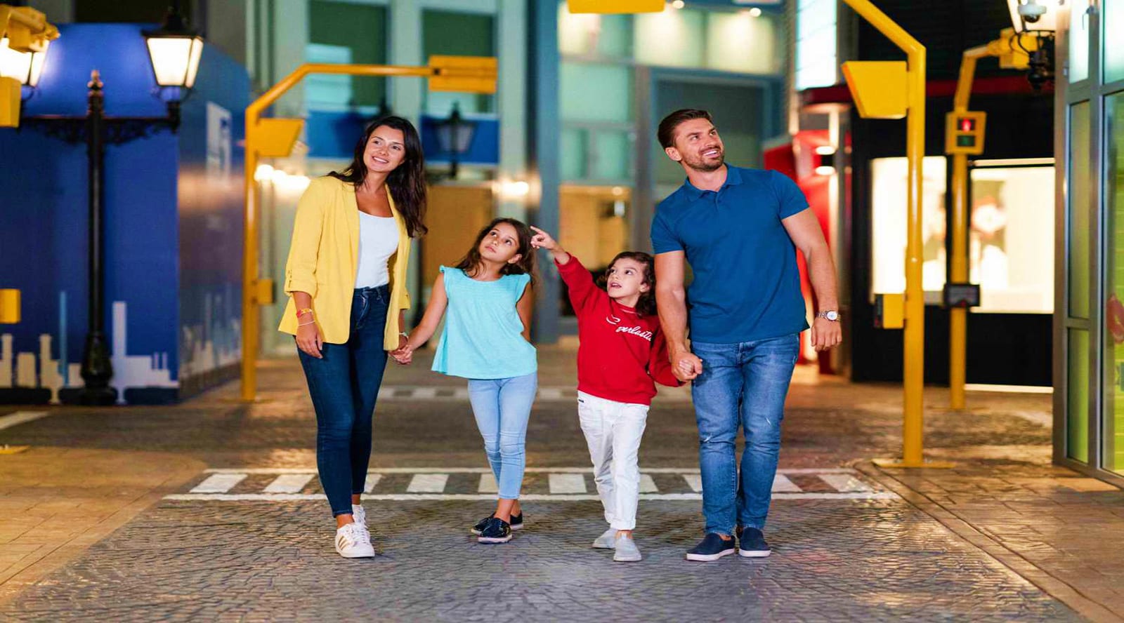 family trip to kidzania