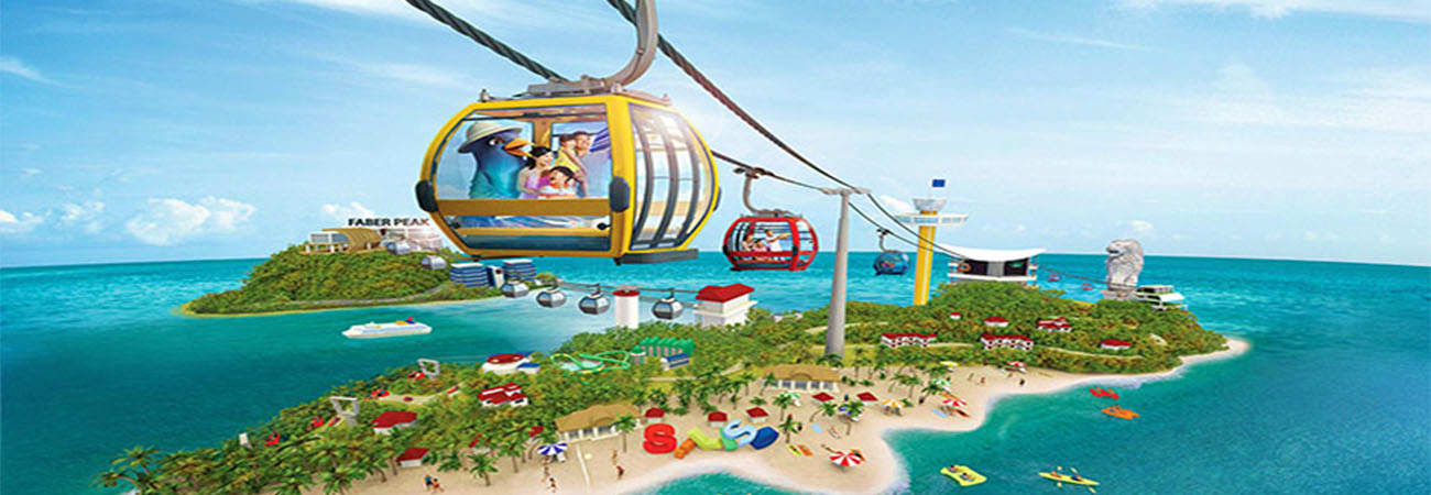 Sentosa Cable Car Ride cable-car