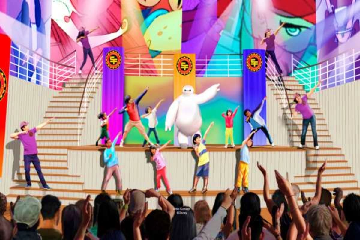 Disney Adventure Singapore Roundtrip Cruise Baymax Super Exercise Expo