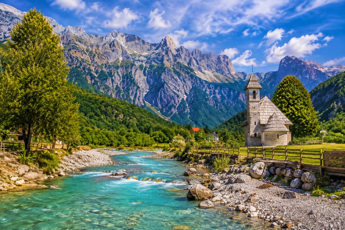 Albania Visa mountain